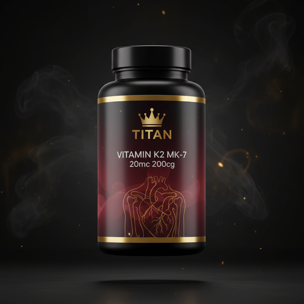 TITAN Vitamin K2 MK-7 — 200mcg Bone & Cardiovascular Health Support