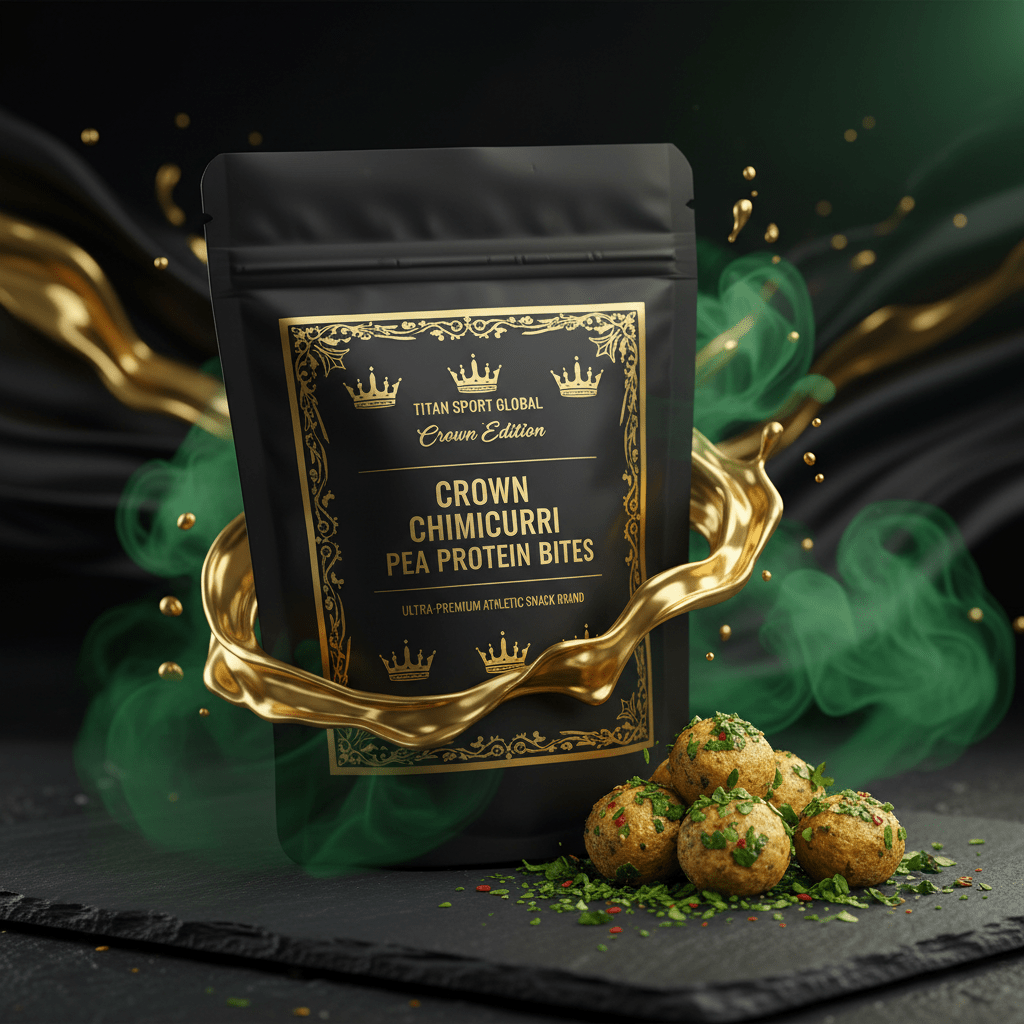 Crown Argentinian Chimichurri Pea Protein Bites - TITAN SPORT GLOBAL