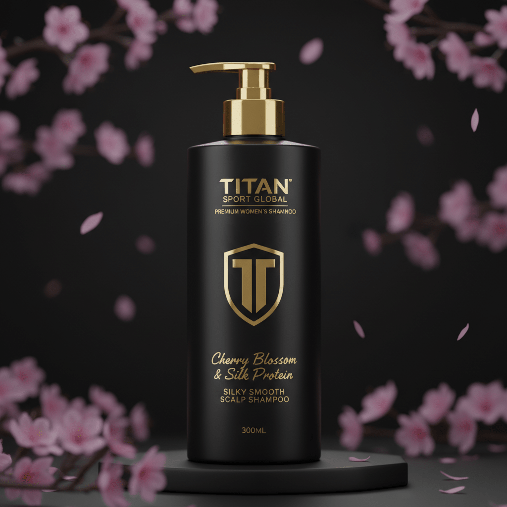 TITAN HER Shampoo Cherry Blossom & Silk Protein