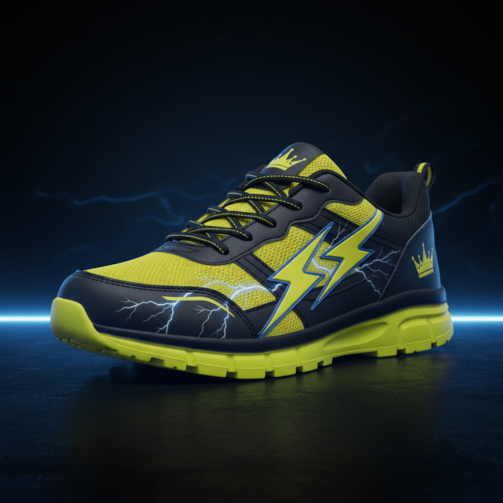 TITAN Kids Lightning Strike Training Sneaker — Crown Edition