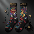 TITAN Crown Edition Tattoo Art Ski & Snowboard Socks