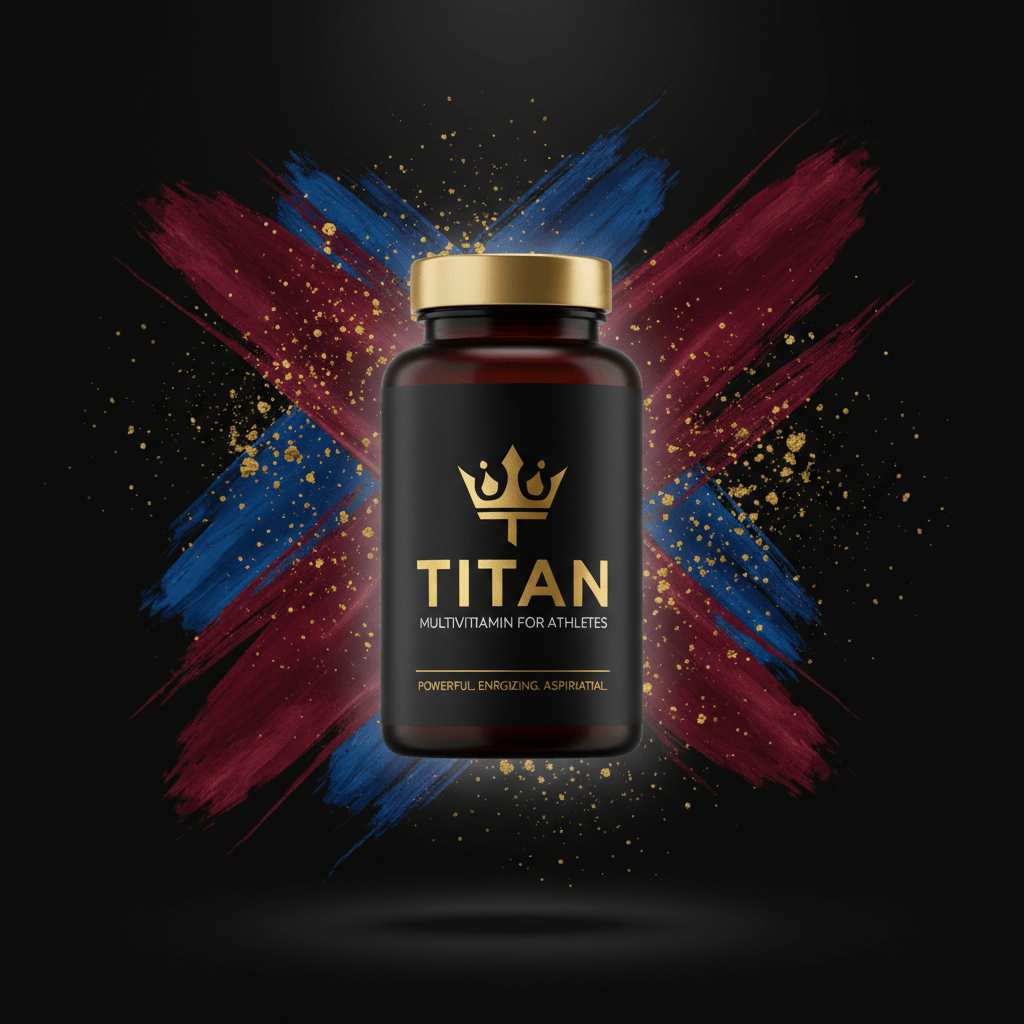TITAN Multivitamin for Athletes - 25+ Vitamins and Minerals