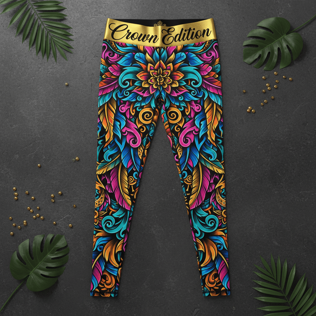 TITAN Women's Brazilian Carnival Goddess Leggings — Rainha Edition