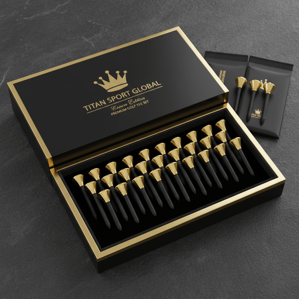 TITAN Crown Edition Golf Tees