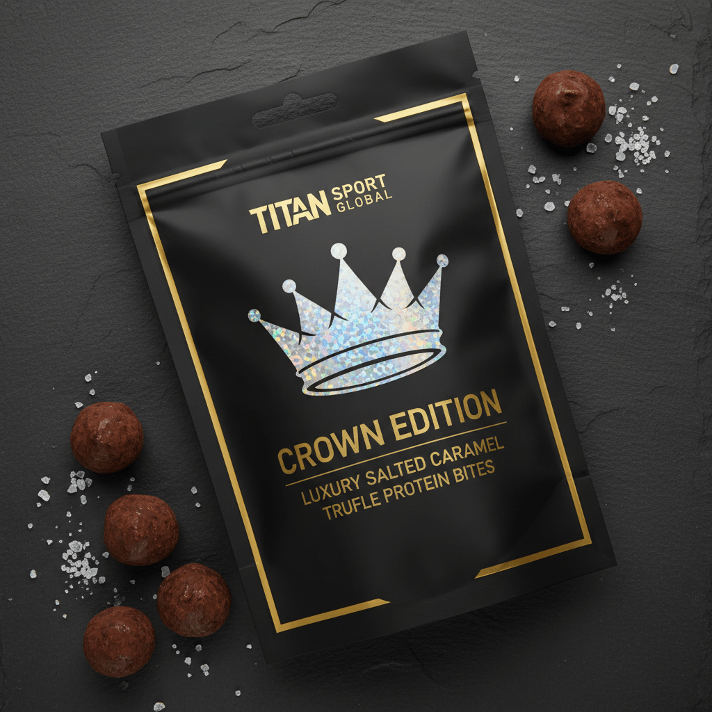 Crown Edition Salted Caramel Truffle Protein Bites — TITAN SPORT GLOBAL