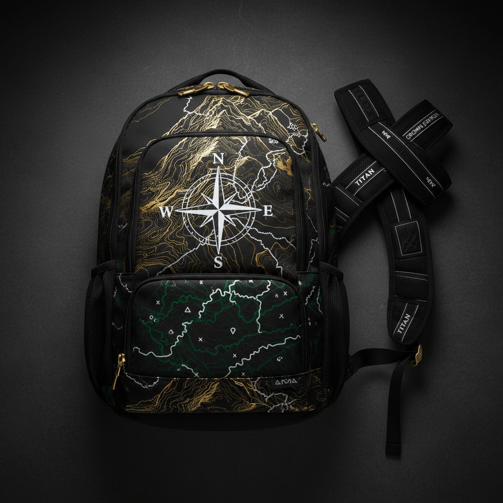 TITAN Backpack - 30L Laptop Sleeve Water-Resistant Athletic Backpack
