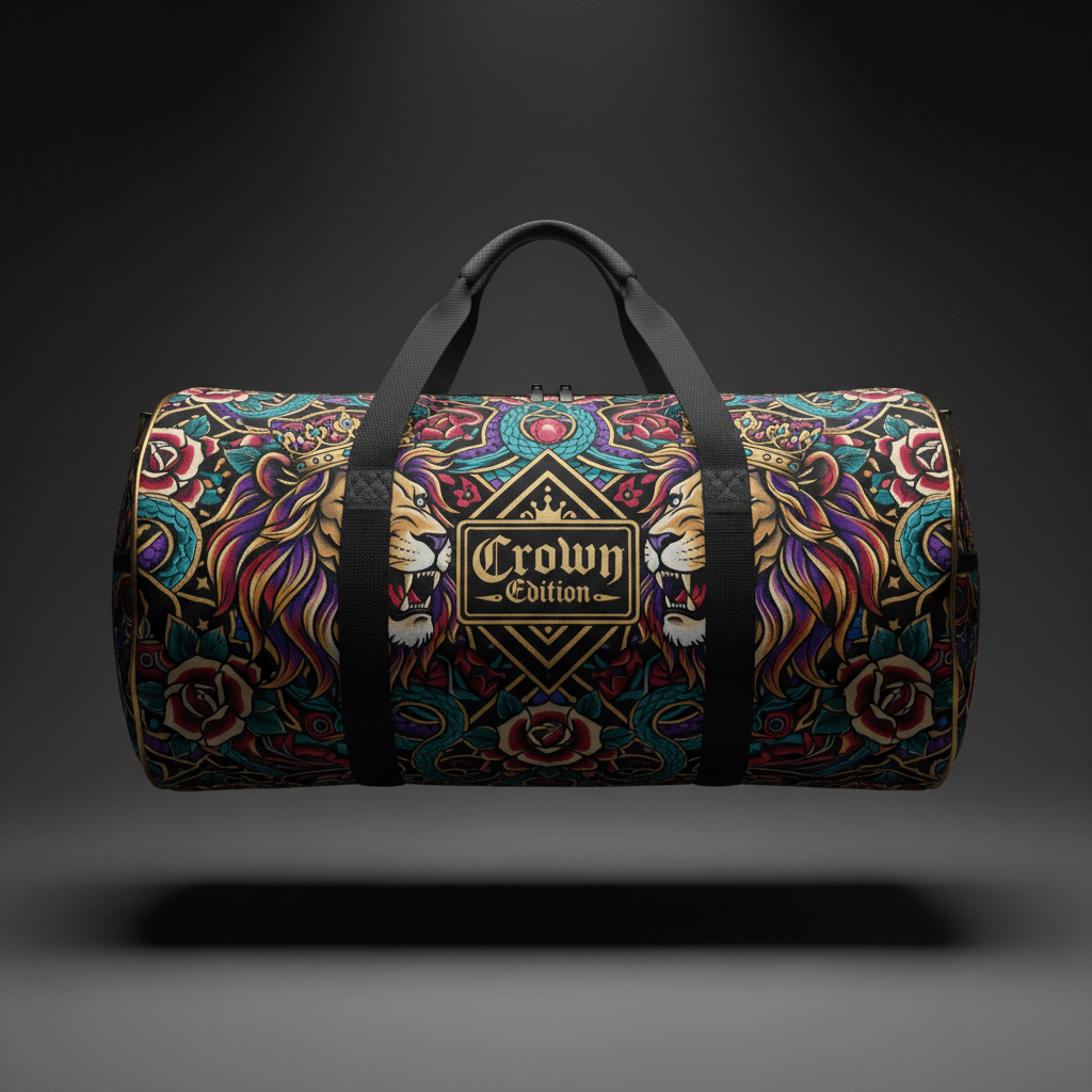 TITAN Gym Bag Duffel - Large Capacity Sports Bag Crown Edition