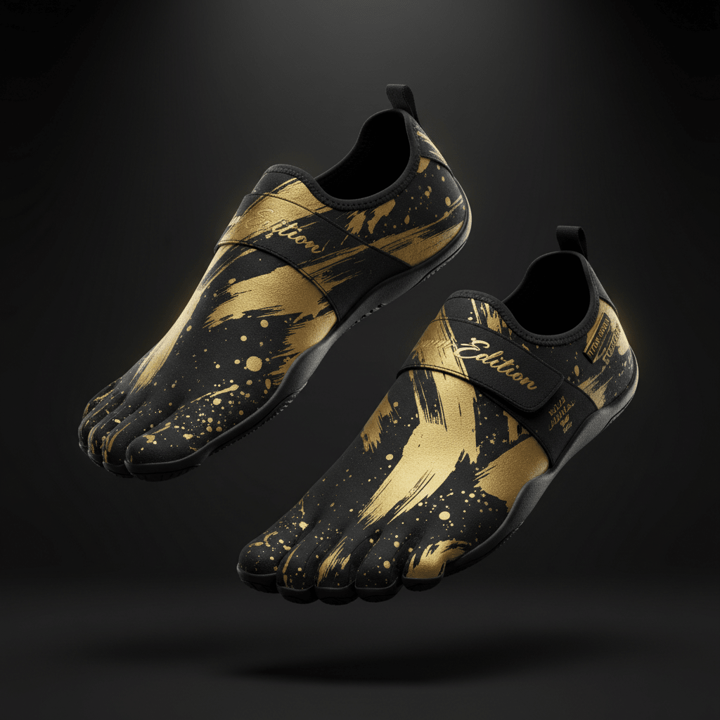 TITAN Brushstroke Five-Finger Barefoot Shoe - Crown Edition