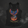 TITAN Women's Neon Phoenix Rising Tank — Firebird Edition
