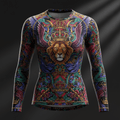 TITAN Crown Edition Women's Tattoo Art Compression Long Sleeve Top