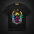 Overcoming Men's Tee — TITAN Crown Edition tattoo artwork