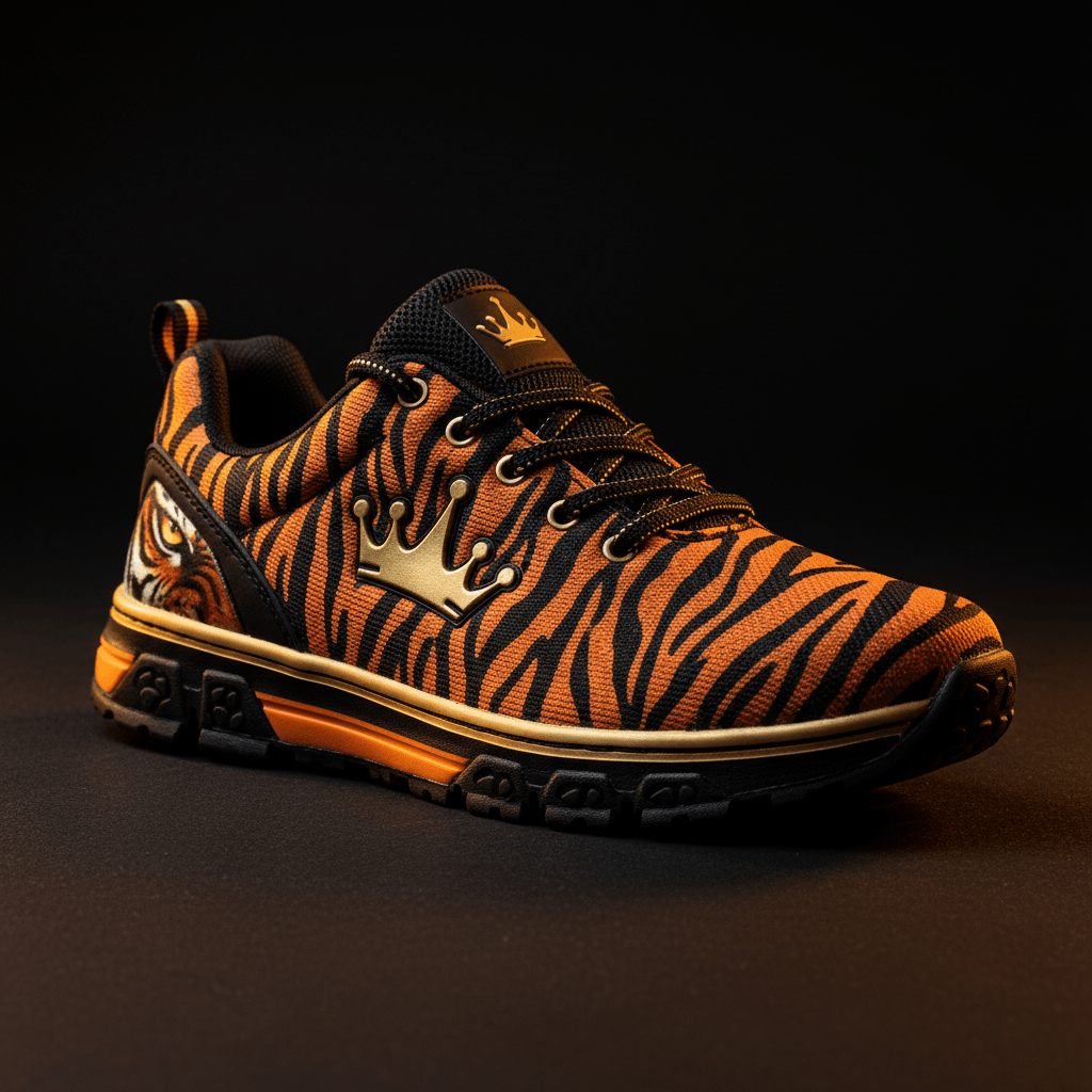 TITAN Kids Tiger Stripe Training Sneaker — Crown Edition