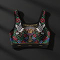 His Grace Is Enough Women's Crop Top — TITAN Crown Edition tattoo artwork