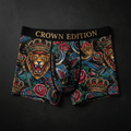 TITAN Men's Boxer Briefs Crimson Dragon Crown Edition