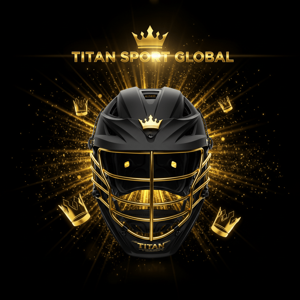 TITAN SPORT GLOBAL pro lacrosse helmet crown edition