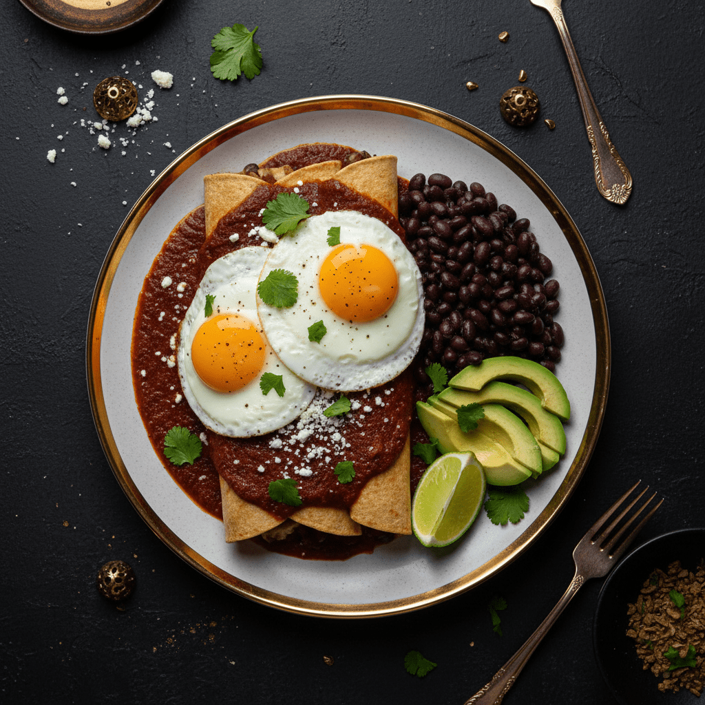 TITAN Mexican Black Bean & Egg Enchilada Muscle Dinner