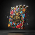 TITAN Electrolyte Hydration Packets Watermelon — Crown Edition bold tattoo-style artwork