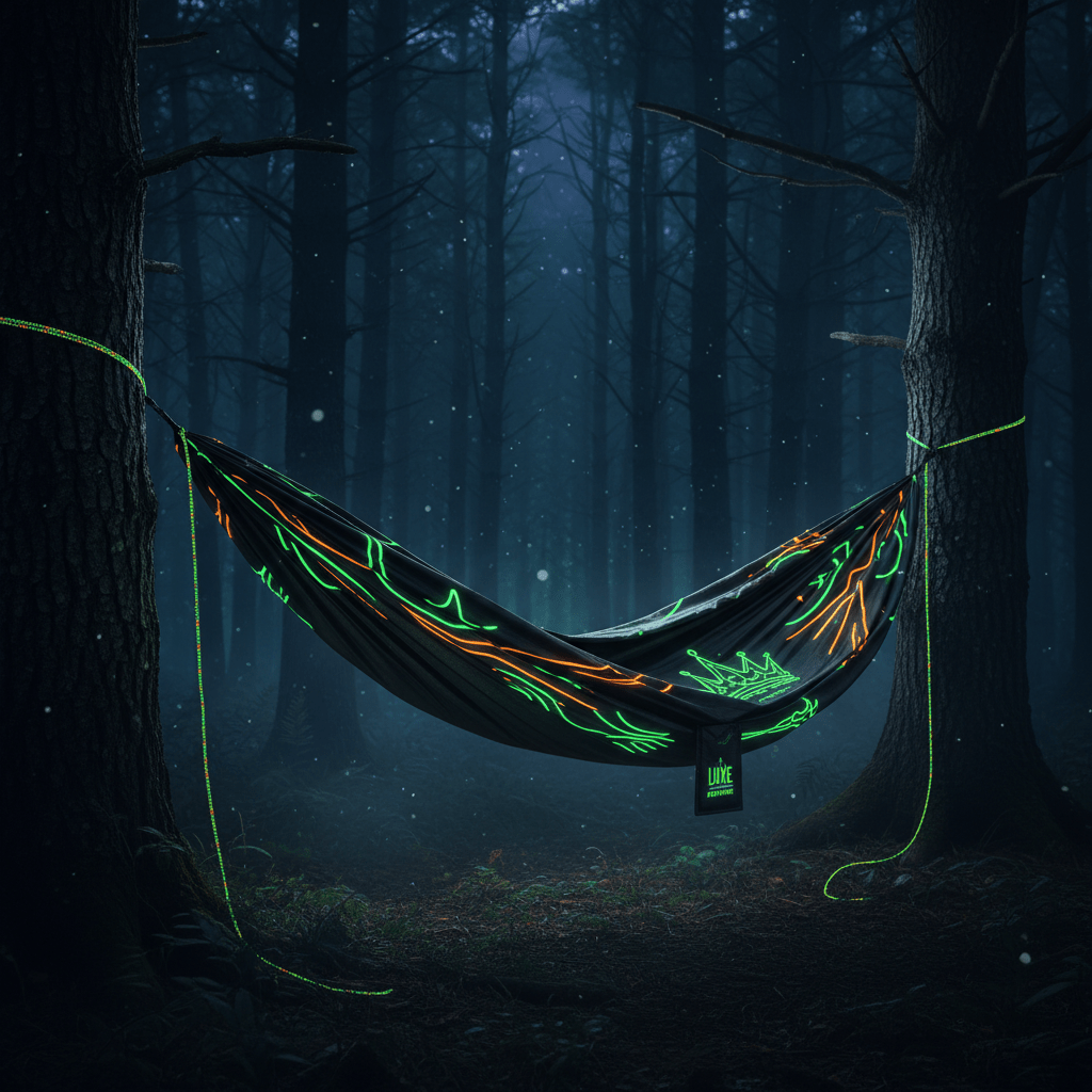 TITAN Ultralight Camping Hammock Glow Swag Design