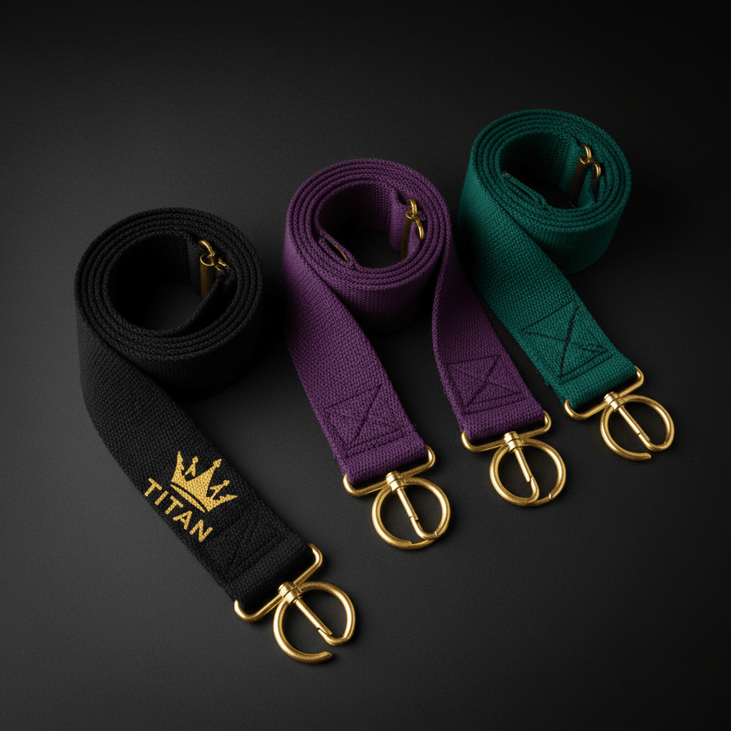 TITAN Yoga Mat Strap - Adjustable Carry Sling for All Mats
