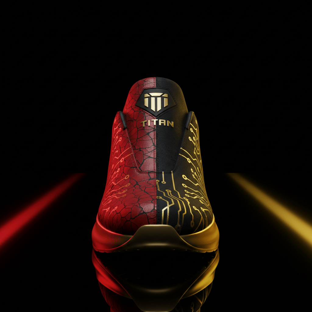 TITAN Crimson Split Circuit Low-Top