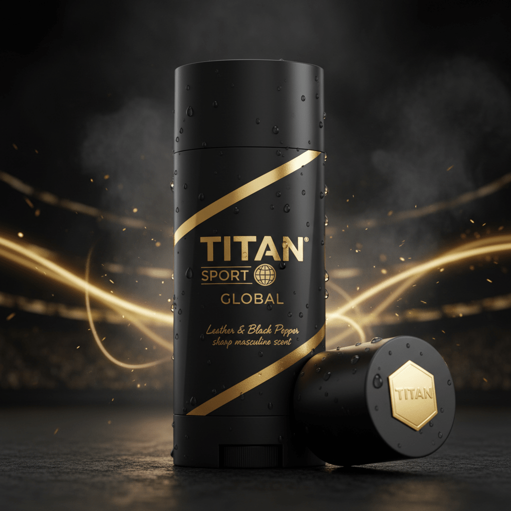 TITAN HIM Deodorant Leather & Black Pepper