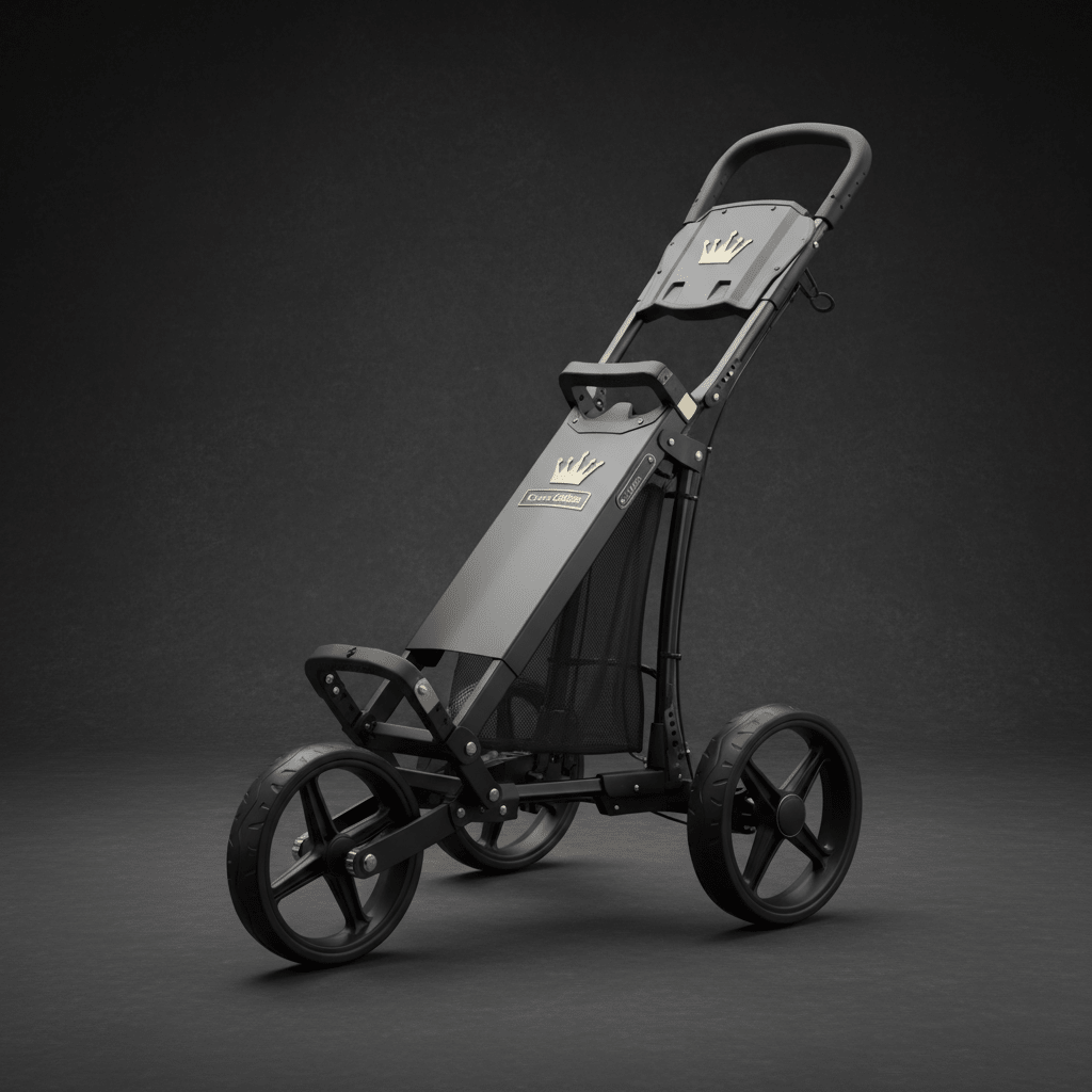 TITAN Crown Edition Golf Push Trolley
