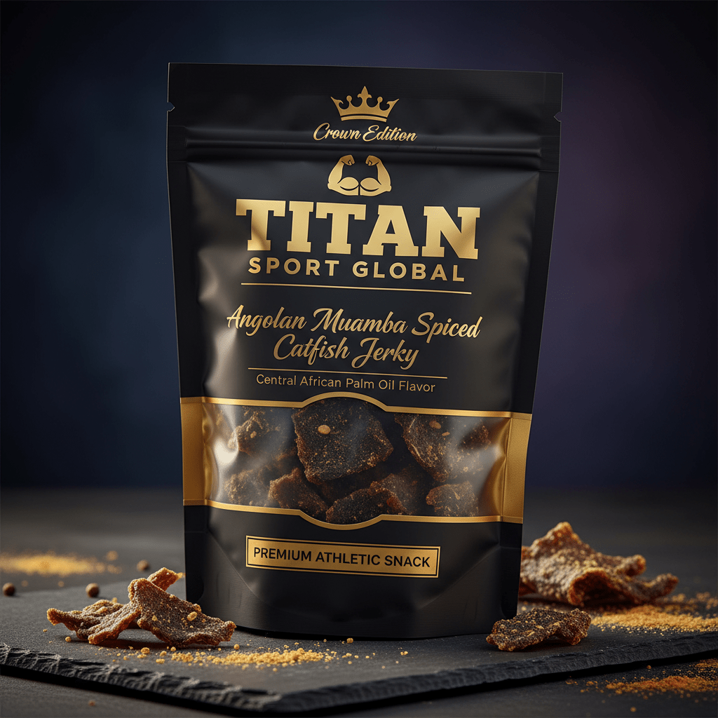 Angolan Muamba Spiced Catfish Jerky — TITAN SPORT GLOBAL