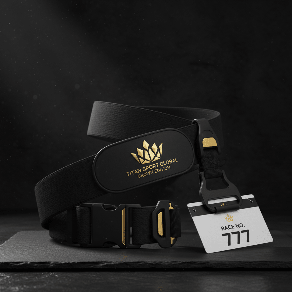 TITAN Crown Race Belt Triathlon Number Holder