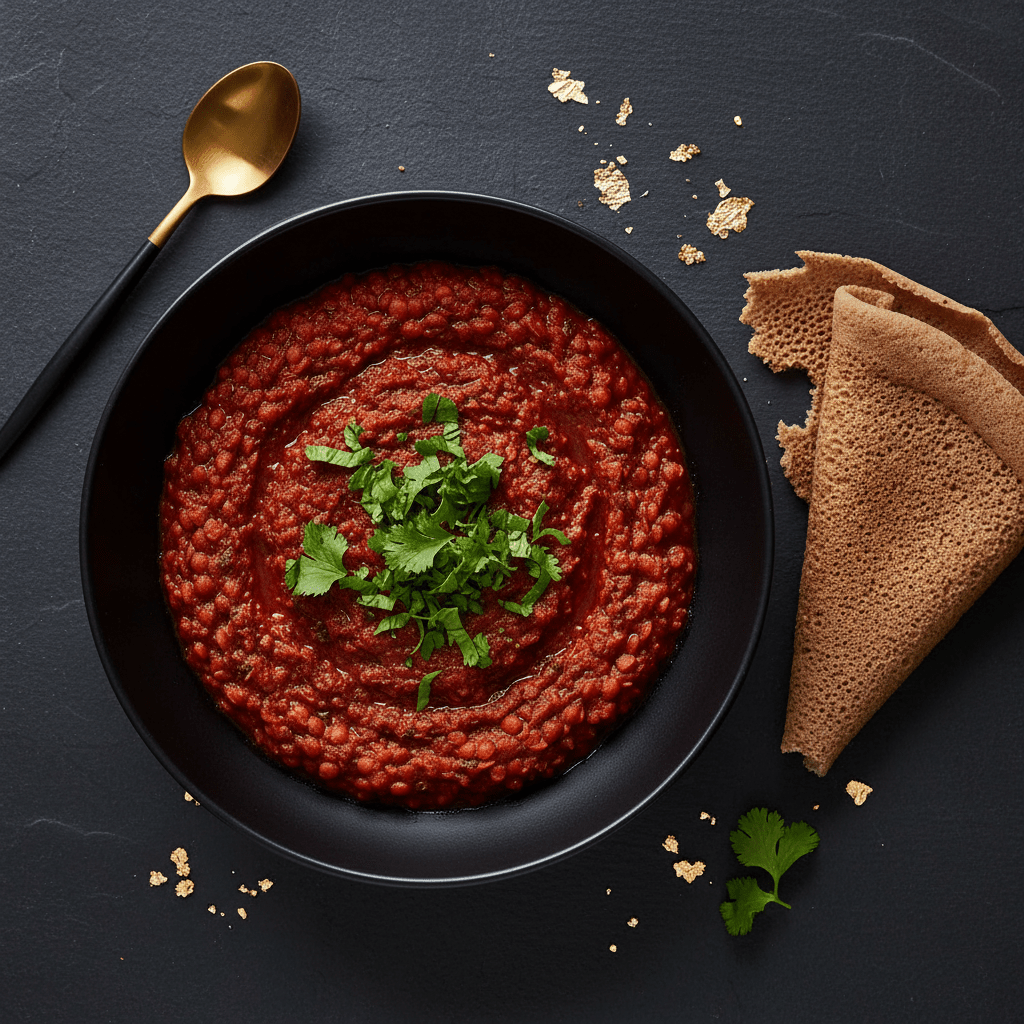 Ethiopian Red Lentil Misir Bowl - TITAN Sport Global