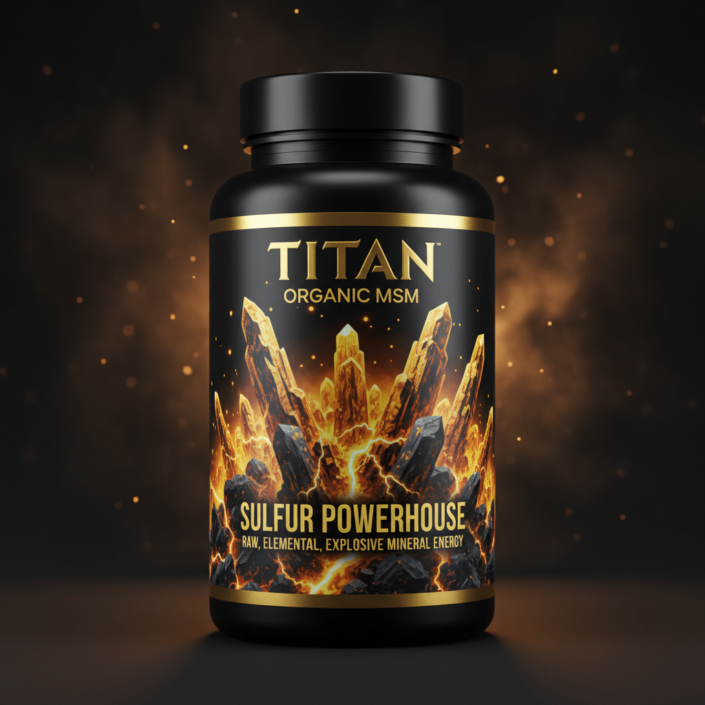 TITAN Organic MSM - Joint Health & Sulfur Support