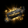 TITAN SPORT GLOBAL baseball bat bag with gold crown branding on dark background