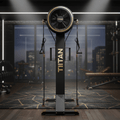 TITAN Crown Edition Ski Erg Machine matte black gold