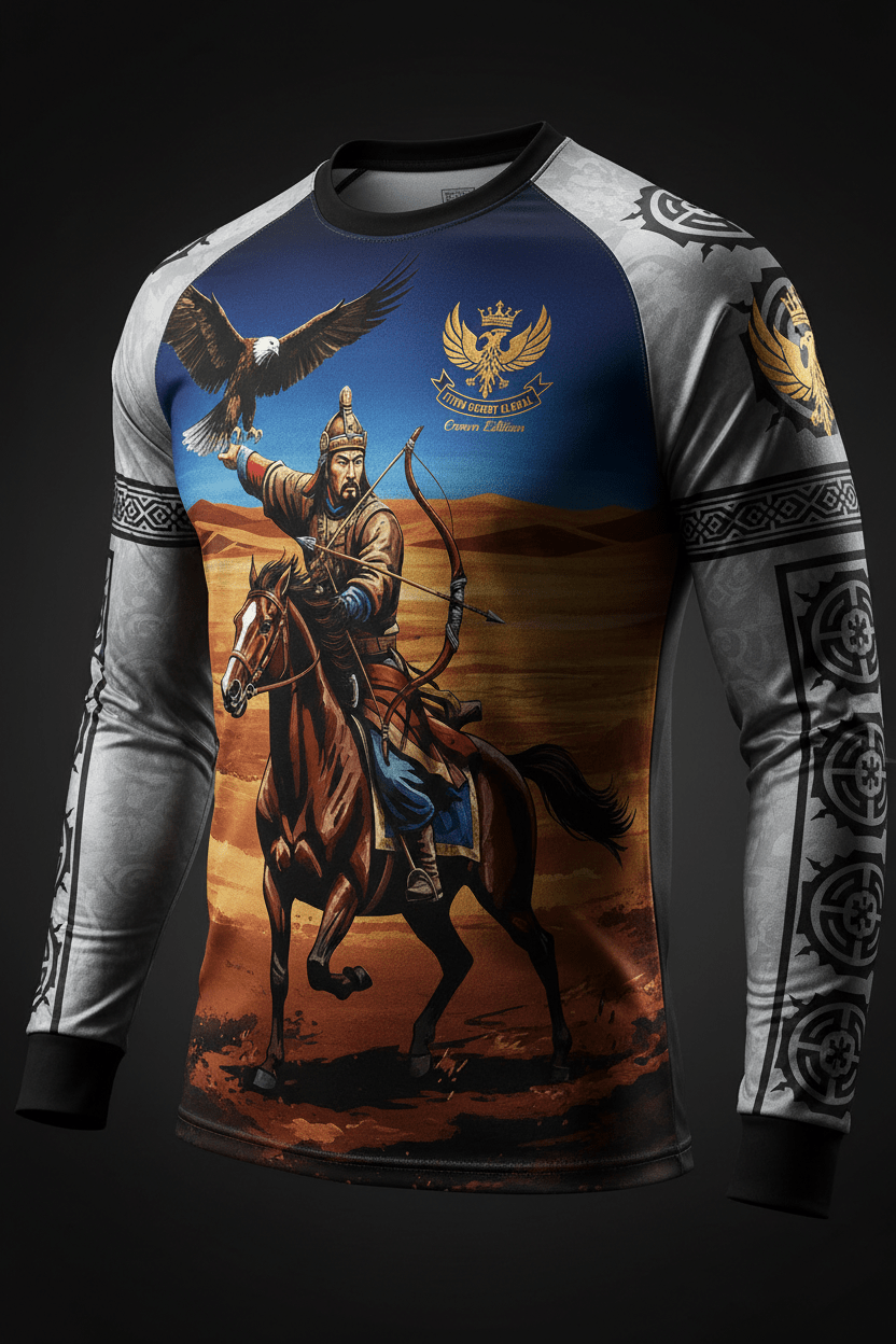 TITAN Men's Mongolian Steppe Long Sleeve Khan Edition