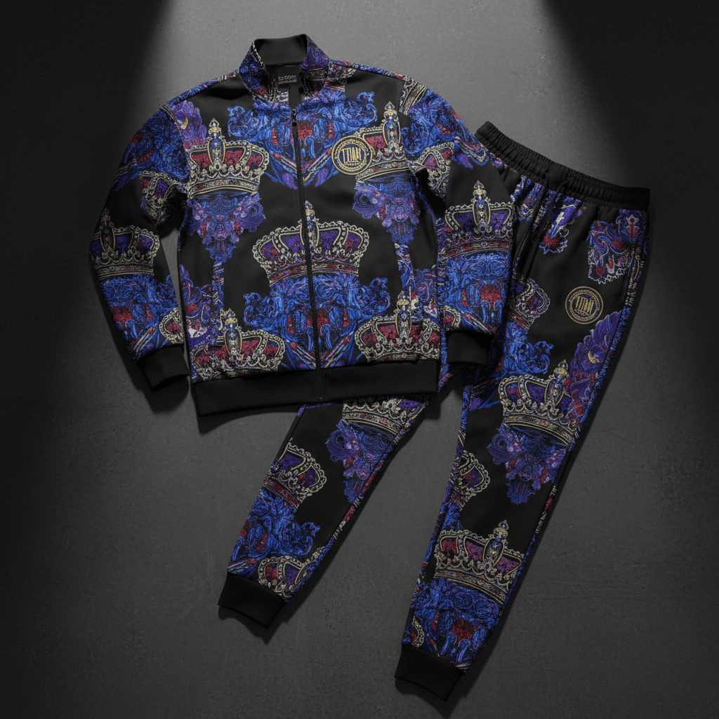 TITAN Crown Edition Track Suit - Matching Jacket and Pants Set