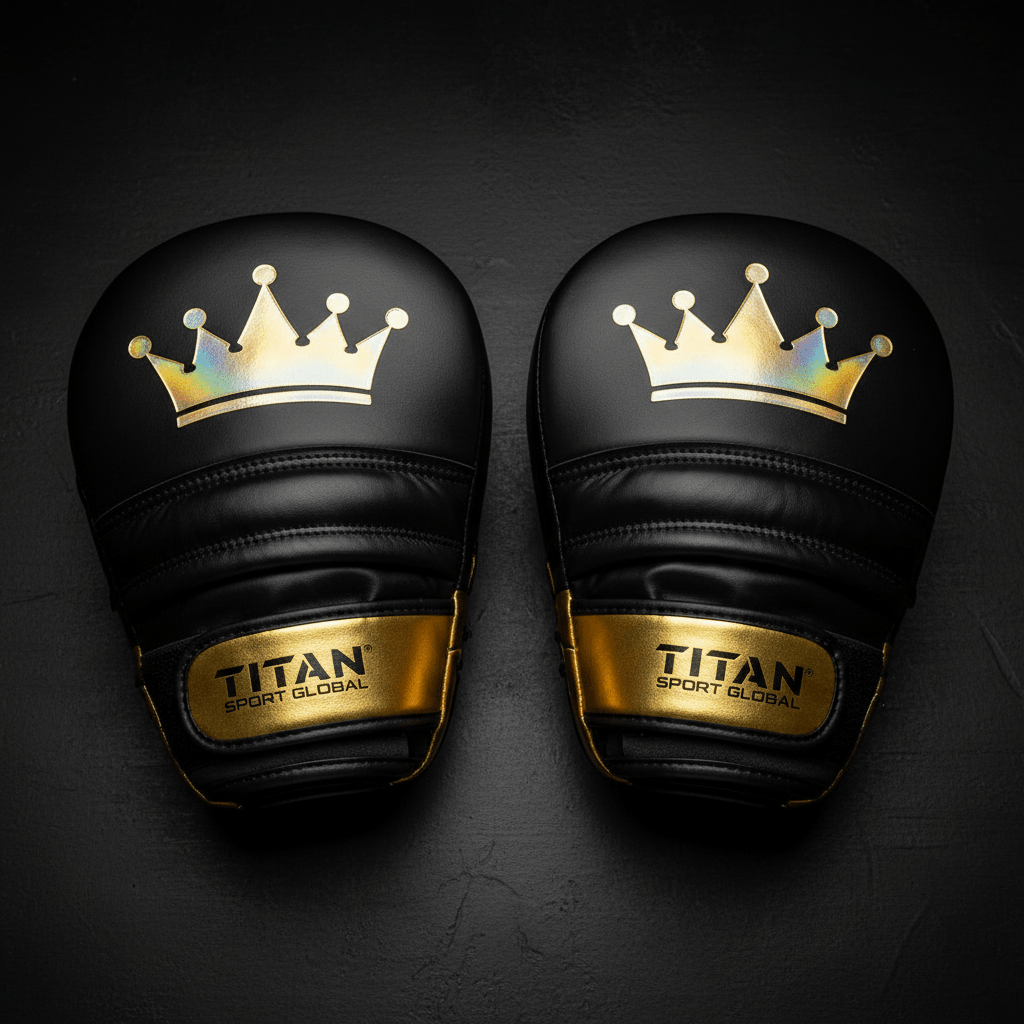 TITAN Boxing Focus Mitts Crown Edition