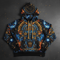 TITAN Women's Itzamna Cosmic Creator Hoodie — Hunab Ku Edition