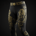 TITAN Tibetan Snow Lion Compression Tights — Dharma Edition