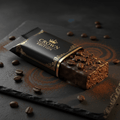 TITAN Espresso Dark Chocolate Crunch Protein Bar — Crown Edition matte black packaging
