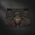 TITAN Men's Boxer Briefs Eagle King Crown Edition