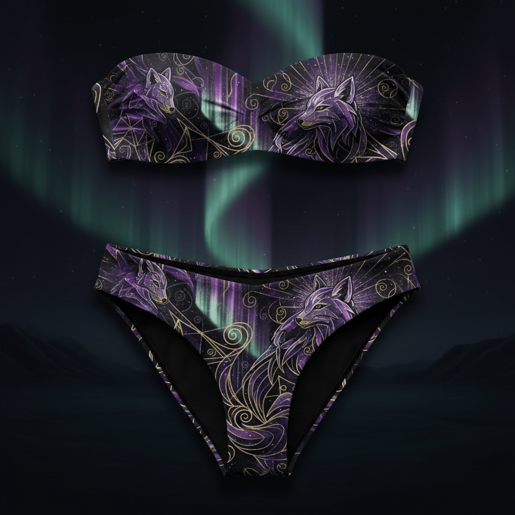 TITAN Women's Bikini Set Aurora Queen Crown Edition