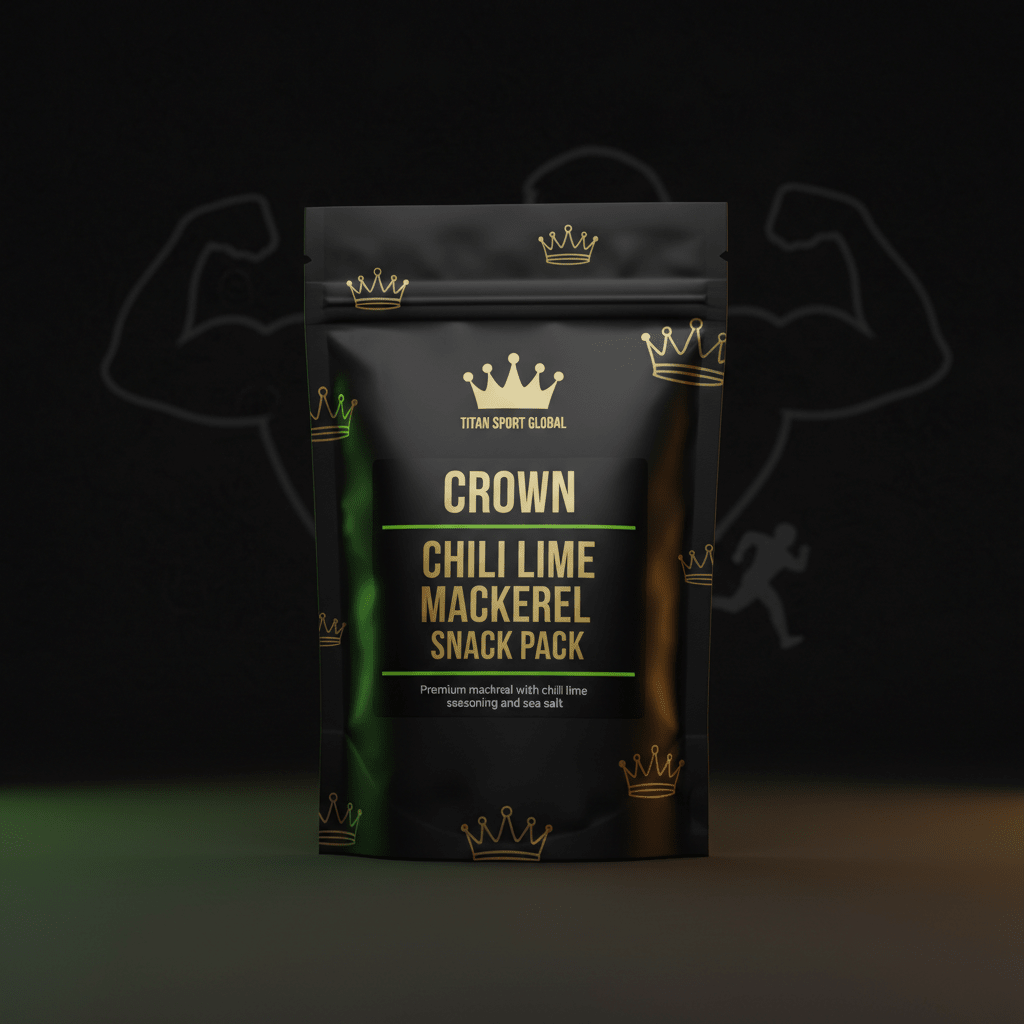 Crown Chili Lime Mackerel Snack Pack - TITAN SPORT GLOBAL