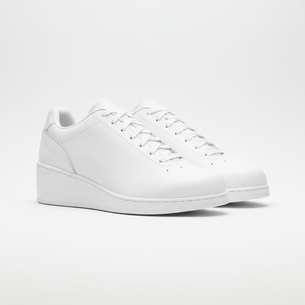 TITAN Lift King Weightlifting Shoe All White
