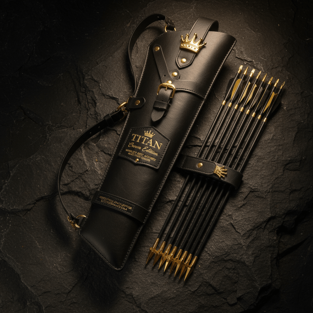 TITAN Crown Edition World's Best Archery Back Quiver