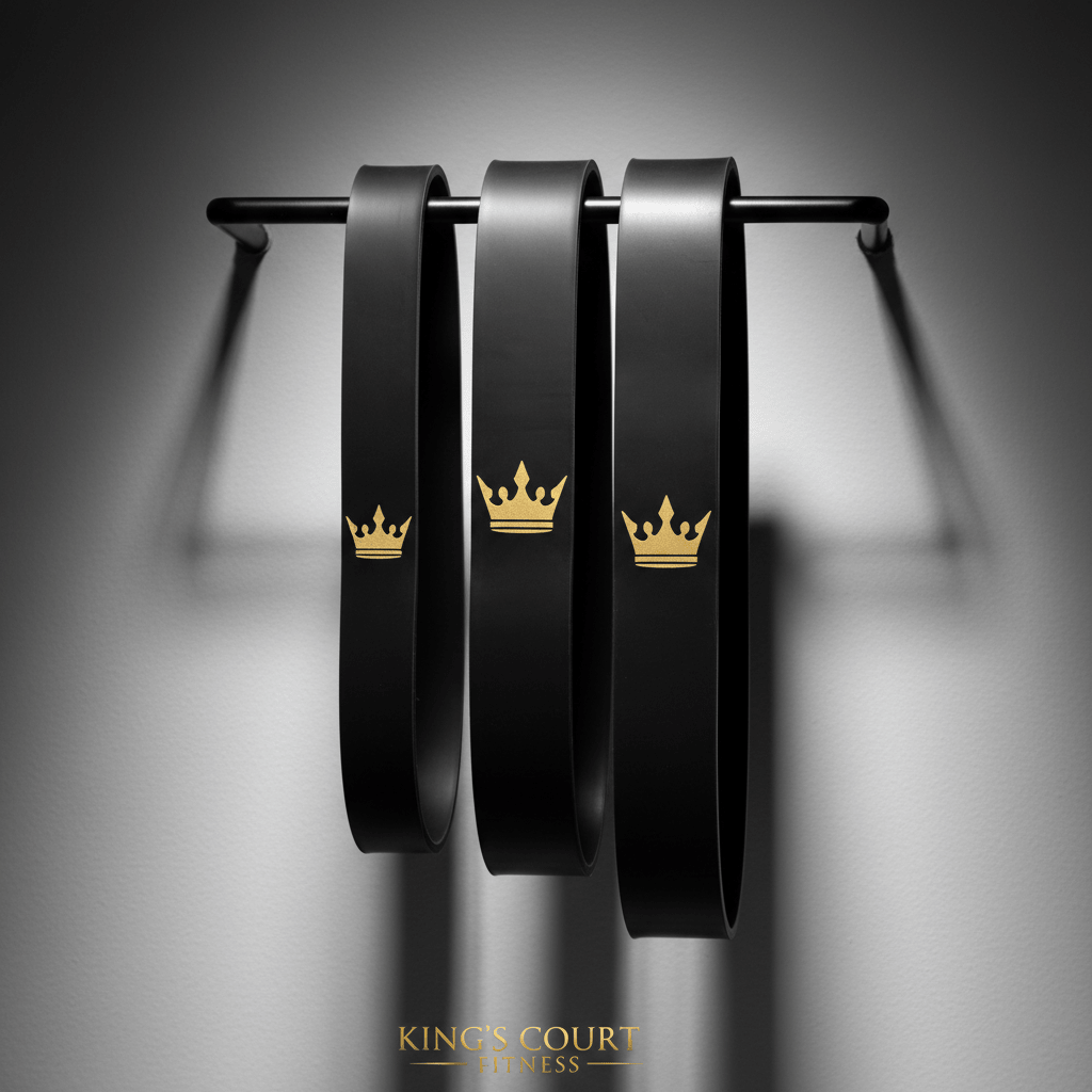 TITAN Pull-Up Assist Resistance Bands Crown SWAG Edition black gold