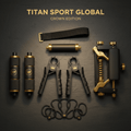 TITAN All-In-One Grip Strength & Forearm Training System Crown Edition