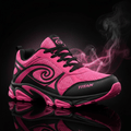 TITAN Hot Pink Black Low Top Power Femme Edition