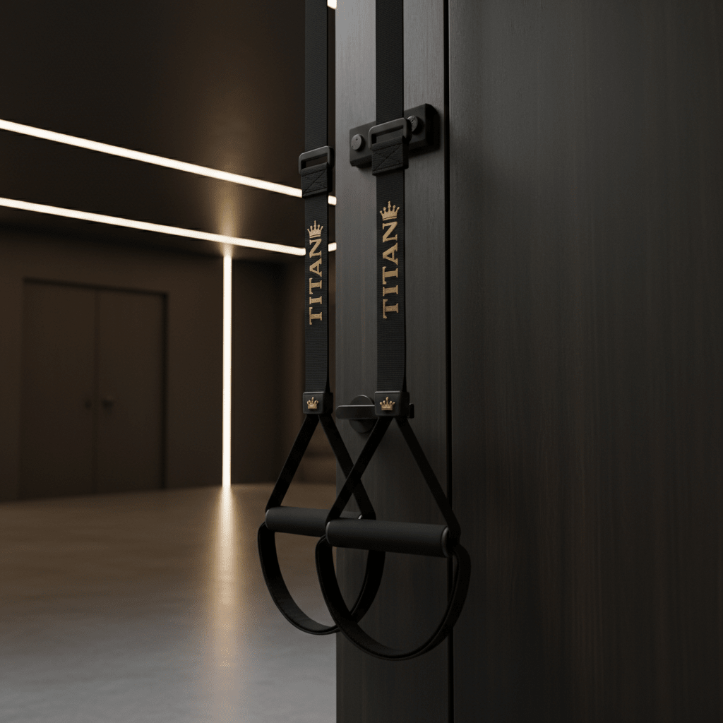 TITAN Crown Edition Suspension Trainer System matte black gold