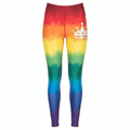 TITAN Rainbow Crown Women’s Leggings — Crown SWAG Edition