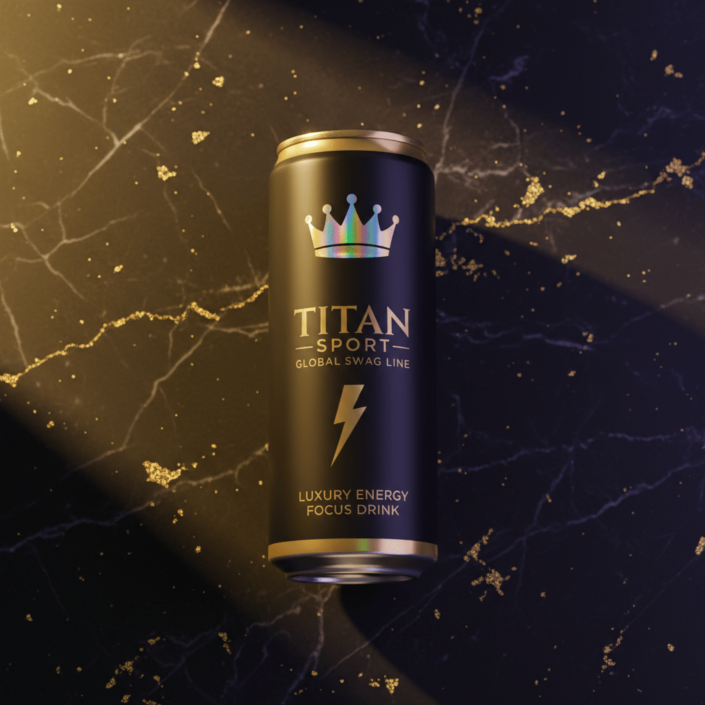 TITAN Crown Edition Energy and Focus Drink SWAG LINE 12-Pack