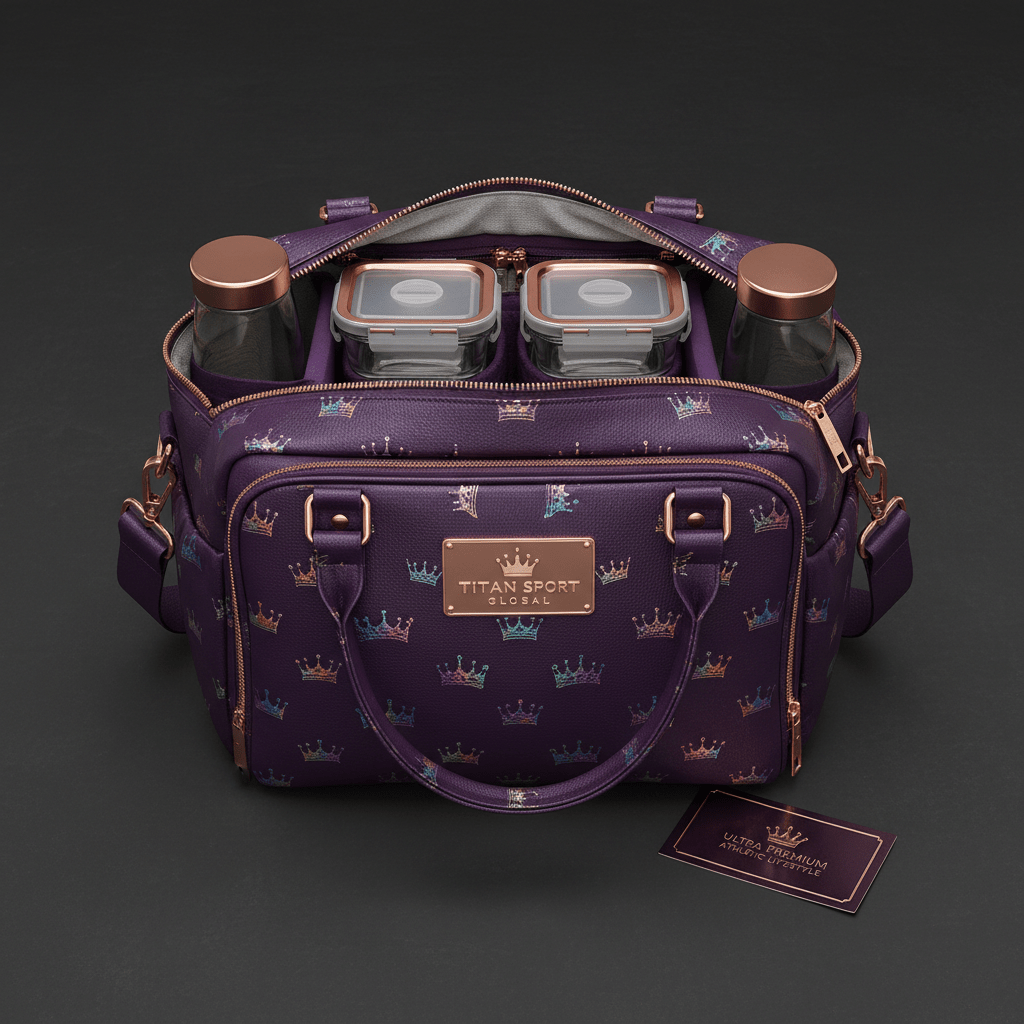 TITAN Women's Meal Prep Bag Rose Crown Edition